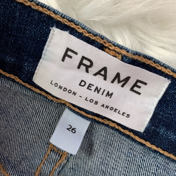 Frame Ripped Skinny Jeans - Picture 4 of 5